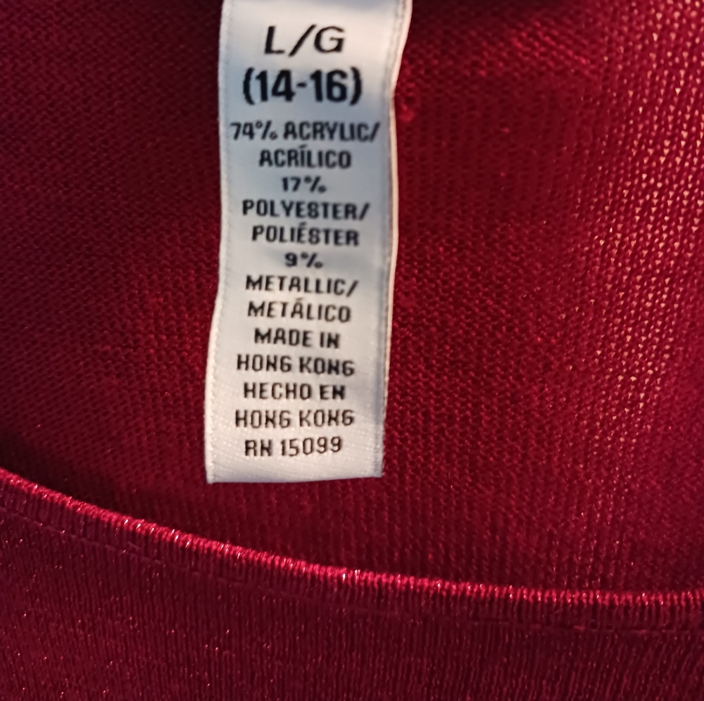 Metallic RED Top💥💥 - Picture 2 of 3